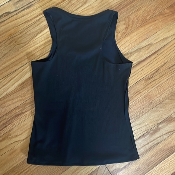 Frame Denim Black Silk Tank - Picture 3 of 4